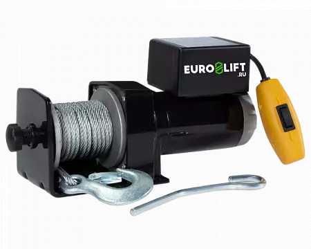 Лебедка автомобильная электрическая KDJ-2000Н (200-D)12V