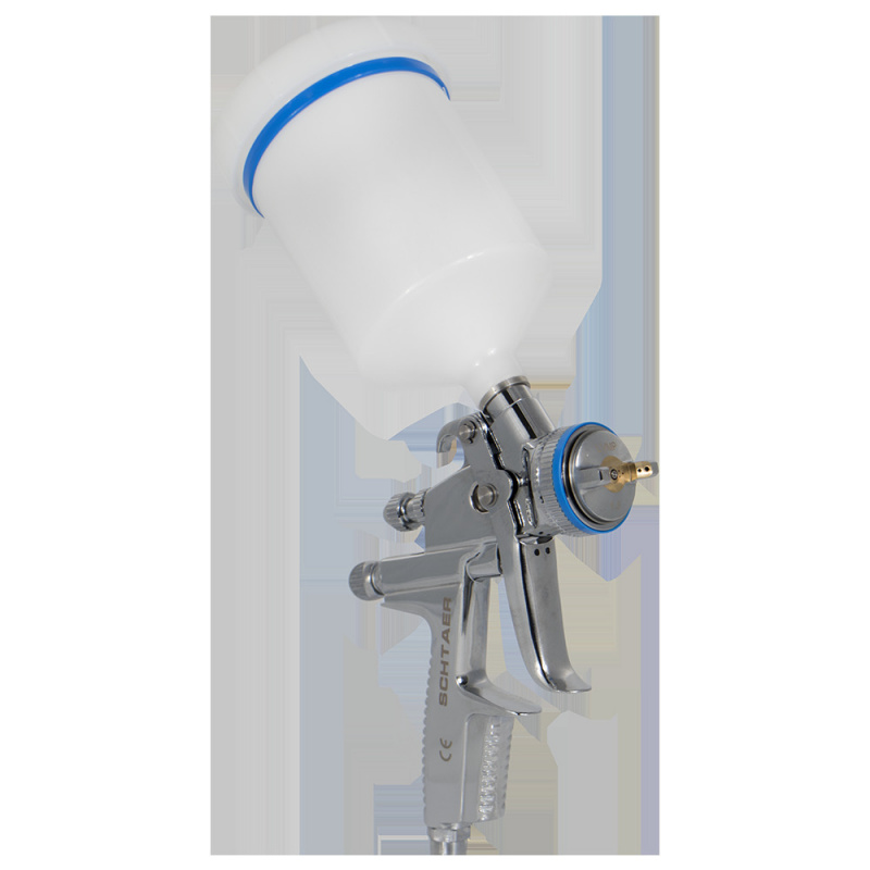 SCHTAER SCH-3003 MINI краскораспылитель с головой HVLP соплом 0.8